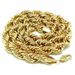 Korean hip-hop series metal 10mm thick 90cm long Fried Dough Twists chain necklace_ipsvogv.com