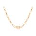 Women's Jewelry Retro Simple Exquisite Temperament Trendy Series Mother Of Pearl Ring Necklace Workplace Fashion All Match Ins Clavicle Necklace_ipsvogv.com