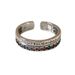 New Sweet And Versatile Niche Design Accessory, Double-layer Color Diamond Letter Ring, Women's Instagram High-end Style_ipsvogv.com