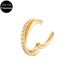 G23 Titanium 1.2*8/10mm Double Cross Nose Ring Piercing Jewelry Piercing Jewelry_ipsvogv.com