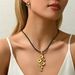 Versatile Fragrance Series Women's Earnail Necklace Set with Personalized, Simple, Irregular, and Unique Design Sense:_ipsvogv.com