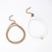 Beach Style Hot Selling Personalized Temperament, Double-layer Chains, Gold-plated Love Ankle Chains For Women_ipsvogv.com