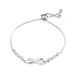New Creative Adjustable With Micro Inlaid Water Diamond 8-shaped Bracelet_ipsvogv.com