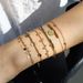 Natural Stone Titanium Steel Bracelet French Retro Handmade Beads Do Not Fade Light Luxury Stacking African Turquoise Bracelet_ipsvogv.com
