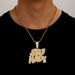 Hot Selling New Product Full Diamond Letter SELFMADE Alloy Pendant Personalized Logo Hip Hop Men's Necklace_ipsvogv.com