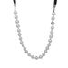 Choker French Style Pearl Black Bowknot Tie Neck Internet Celebrity Personality Collarbone Chain Women's Accessories_ipsvogv.com