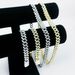 Unisex Hip Hop Trendy 10 Rhombus Flip Cuban Chain Full Of Diamond Necklace Large Gold Chain_ipsvogv.com