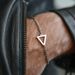 Geometric Stainless Steel Triangle NK Chain Bracelet Men's Hip Hop Cross Love Charm Bracelet Women_ipsvogv.com