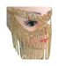 High end luxury rhinestone long tassel mask fashion masquerade zircon mask facial jewelry_ipsvogv.com