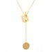 Colorless Luxury New Fashion Style Gold Necklace Women's Korean Edition Minimalist Instagram Sweater Collar Chain_ipsvogv.com