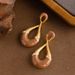 Fashionable Atmospheric Diamond Inlaid Enamel Geometric For Women With Elegant Temperament And High-end Silver Needle_ipsvogv.com