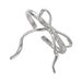 Silver Bow Line Female Xia Ins, Simple And Cool Style, Internet Celebrity, Index Finger Ring, Adjustable Opening Ring_ipsvogv.com