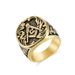 Retro style Freemasonry titanium steel ring domineering men's brotherhood wrench personality hand jewelry_ipsvogv.com