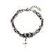 Titanium Steel Non-Fading Cuban Chain Bracelet Men's Trendy Hip-Hop Women's Ins Cold Style Simple Couple Jewelry_ipsvogv.com