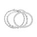 Women's Jewelry Stacking Bracelet Cuban Chain Simple Fashion Jewelry Set Stainless Steel Cuban Chain Bracelet Stacking_ipsvogv.com