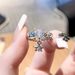 Sweet Niche Star Love Butterfly Opening Ring, Women's High-end Feeling Y2k Sweet And Cool Spicy Girl Ins Style_ipsvogv.com