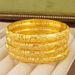 Gilded Fashion Hollow Out Four Flowers Design Women's Bracelet Daily Bridal Wedding Party Gift_ipsvogv.com