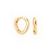 Women's Jewelry S925 Silver Needle Mobius Ring Earrings Fashion Earrings Trend Niche Design Photosensitive Earrings_ipsvogv.com