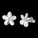 Women's Jewelry Flower Shaped Earrings Sweet Flower Crystal Earrings_ipsvogv.com
