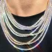 Chains Mens And Women Gold Square Chain Icy Dias Hip Hop Choker Sier Necklace Bg Urious Jewelry For_ipsvogv.com