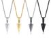 Accessories: Fashionable And Personalized Spear Head Pendant, Hip Hop Style Necklace, Men's Titanium Steel Pendant_ipsvogv.com