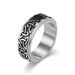 Nordic Viking triangle knot titanium steel rotatable ring ring to relieve stress and anxiety stainless steel hand jewelry_ipsvogv.com