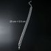 Hot selling men's minimalist smooth Cuban chain anklets, personalized hip-hop style exaggerated jewelry anklets_ipsvogv.com