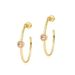Summer New Large Circle Earrings For Women S925 Silver Gold Plated Diamond High End Earrings Simple And Fashionable_ipsvogv.com
