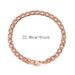 Men's And Women's Pure Copper Adjustable Cuban Bracelet Ring Lobster Buckle_ipsvogv.com
