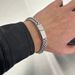 Men's Double Layer Cuban Titanium Steel Bracelet Wristband Male Ins Style Unique Niche Design Street Fashion High-end_ipsvogv.com