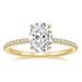 Sterling Silver S925 Moissanite Ring Oval Pigeon Egg 3 Carat Diamond Ring_ipsvogv.com