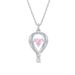 Beating Heart Confession Balloon Necklace Female Element Crystal Clavicle Necklace Female_ipsvogv.com