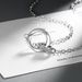 Mobius ring necklace women's ins style temperament niche light luxury high end design all match clavicle chain trend_ipsvogv.com