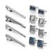 Cufflinks And Tie Clips Set Cross Border Hot Selling Fashion Simple And Elegant Men's Formal French Shirt Accessories_ipsvogv.com