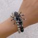 Sweet Cool Spider Bead Double Layer Diamond Set Bracelet, Spicy Punk, High End Luxury, Small And Exquisite, Minimalist_ipsvogv.com