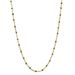 New French Style Stainless Steel Drip Oil Rice Bead For Women In 2023, Fashionable And Versatile Necklace Without Fading_ipsvogv.com