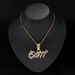 Personalized New Product 3D Full Diamond Flame Letter GOTIT Pendant Hip Hop Street Rap Jewelry For Men_ipsvogv.com