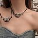 Unisex Design Leopard Pig Nose Pendant Necklace For Women Sweet And Cool Personality All Match High Grade Sweater Chain Autumn And Winter Necklace_ipsvogv.com