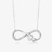 S925 Sterling Silver Necklace For Women, Fashionable And Versatile, Exquisite Mobius Palm Heart Shaped Niche Clavicle Chain_ipsvogv.com