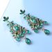 Exaggerated trend earrings for women with diamonds, high end retro fashion pendant jewelry, earrings, crown_ipsvogv.com