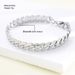 Men's Titanium Steel Six-Sided Polished Cuban Bracelet Simple Personality Jewelry Trendy Cool Accessories_ipsvogv.com
