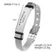Men's Mesh Titanium Bracelet Fashionable Laser Engraving Versatile Stainless Steel Jewelry_ipsvogv.com