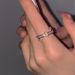 Love Cross Zircon Ring For Women, Cold Style, Niche Design, High-end Feel, Index Finger Ring, Light Luxury, Unique And_ipsvogv.com