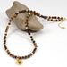 Love Tiger Eye Pendant Shell Tiger Eye Stone Natural Stone Bracelet Necklace Clavicle Chain_ipsvogv.com