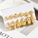 Unisex earrings high end niche cold style fashionable all match earrings jewelry_ipsvogv.com