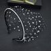 Sparkling Crystal Veil Hairband For Women - Elegant Bridal Headpiece With Dense Rhinestone Mesh, Perfect For Weddings, Parties, And Special Occasions_ipsvogv.com