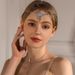 Hot Sale Eyebrow Drop Diamond Bridal Hair accessories Boo Simia Forehead Chain accessories_ipsvogv.com