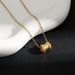 Korean version simple titanium steel small waist necklace female stainless steel collar chain temperament_ipsvogv.com