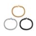 Minimalist Trendy Stainless Reversible Twist Dragon Bone Flower Basket Chain Men's Titanium Steel Polished Bracelet_ipsvogv.com