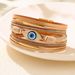 Men And Women's Jewelry Bohemian Style Bracelet Devil's Eye Diamond Leather Bracelet Eye Rhinestone Leather Bracelet_ipsvogv.com